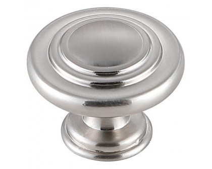 Elegant Cadon Cabinet Knob, Set of 10 - Brushed Nickel (KB2006-NK-10PK)