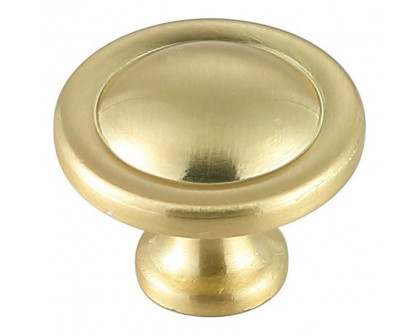 Elegant Cadon Cabinet Knob, Set of 10 - Brushed Gold (KB2007-GD-10PK)