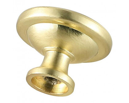 Elegant Cadon Cabinet Knob, Set of 10 - Brushed Gold (KB2007-GD-10PK)