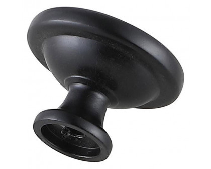 Elegant Cadon Cabinet Knob, Set of 10 - Matte Black (KB2007-MB-10PK)