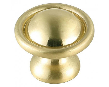 Elegant Cadon Cabinet Knob, Set of 10 - Brushed Gold (KB2008-GD-10PK)