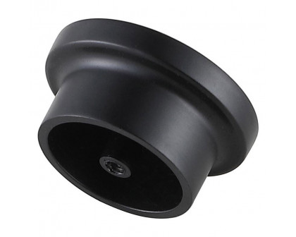 Elegant Cadon Cabinet Knob, Set of 10 - Matte Black (KB2009-MB-10PK)