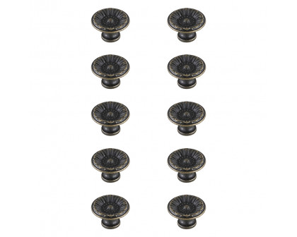 Elegant - Cadon Cabinet Knob, Set of 10 (PNT-KB2010)