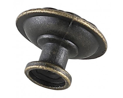 Elegant Cadon Cabinet Knob, Set of 10 - Antique Bronze (KB2010-AB-10PK)