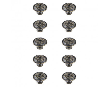 Elegant - Cadon Cabinet Knob, Set of 10 (PNT-KB2011)