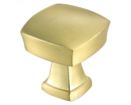 Elegant Cadon Cabinet Knob, Set of 10 - Brushed Gold (KB2022-GD-10PK)