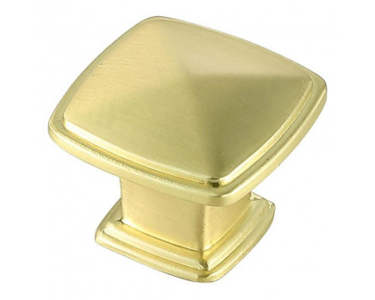 Elegant Cadon Cabinet Knob, Set of 10 - Brushed Gold (KB2023-GD-10PK)