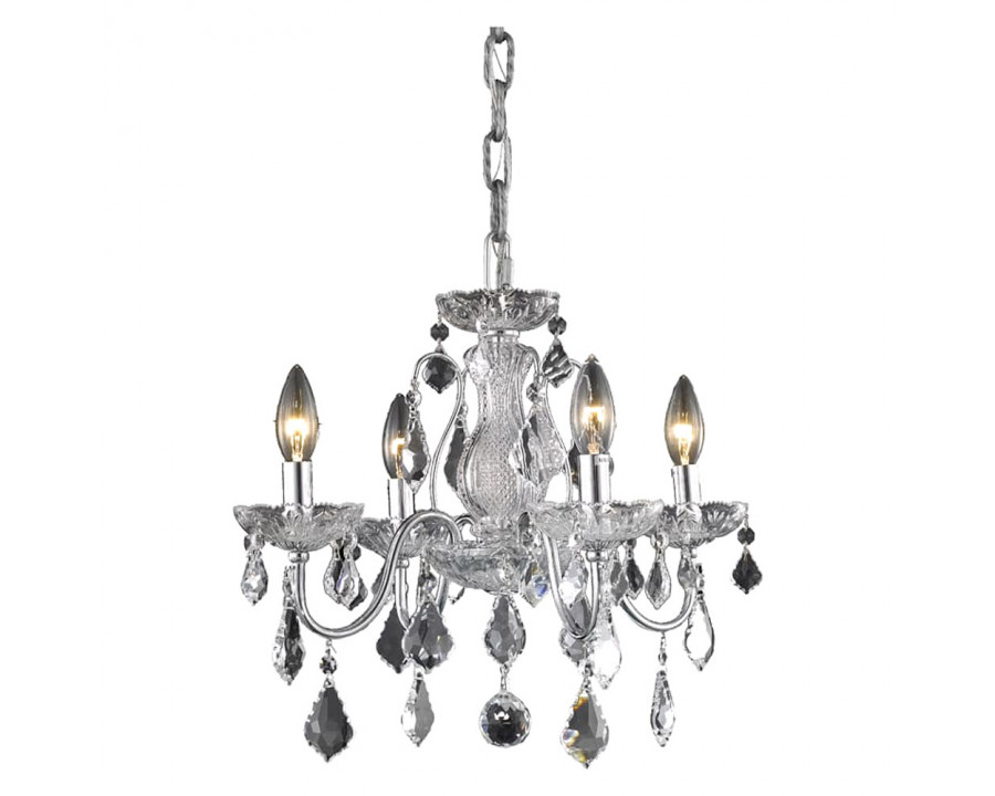 Elegant Calista 4-Light Pendant - Chrome (LD2015D17C)