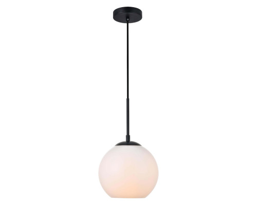 Elegant Baxter 1-Light Pendant - Black, L 7.9" (LD2207BK)