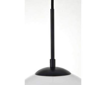 Elegant Baxter 3-Light Pendant - Black, L 20.1" (LD2215BK)