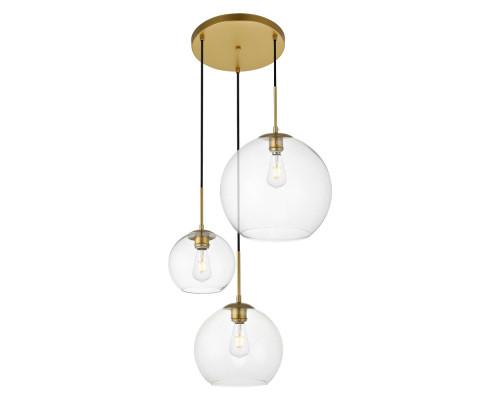 Elegant - Baxter 3-Light Pendant