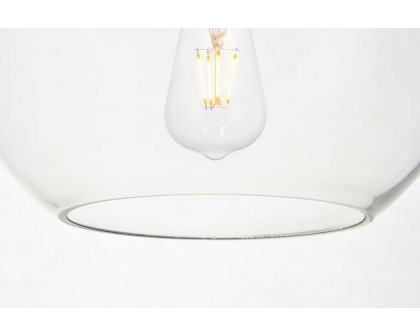 Elegant Baxter 18" 5-Light Pendant - Brass (LD2226BR)