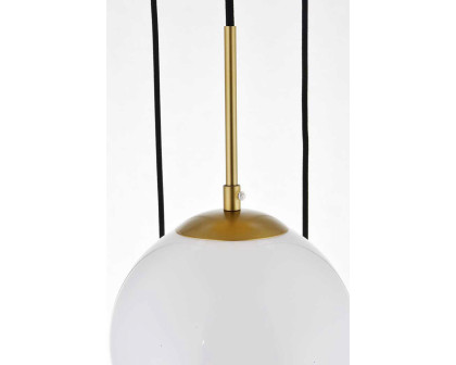 Elegant Baxter 18" 5-Light Pendant - Brass (LD2227BR)