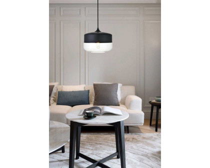 Elegant - Ashwell 8.7" 1-Light Pendant (LD2243BK)