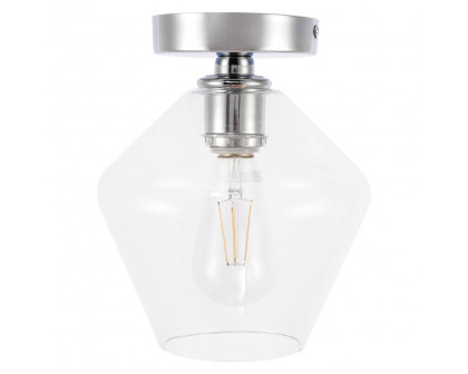 Elegant Flush Mount Light - Chrome (LD2254C)