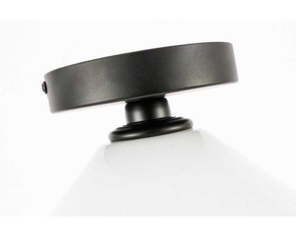 Elegant Flush Mount Light - Black (LD2255BK)