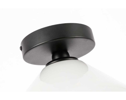 Elegant Flush Mount Light - Black (LD2255BK)