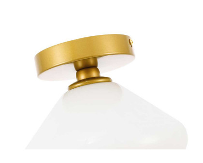 Elegant Flush Mount Light - Brass (LD2255BR)