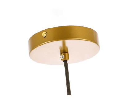 Elegant Pendant Light - Brass, 1 Bubl (LD2256BR)