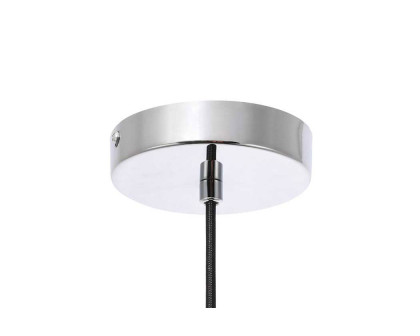 Elegant Pendant Light - Chrome, 1 Bubl (LD2256C)