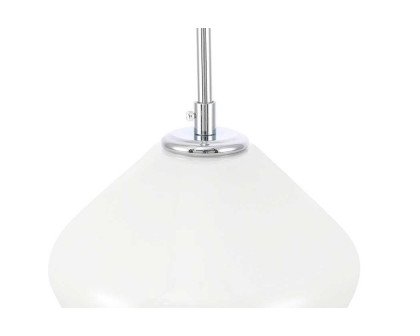 Elegant Pendant Light - Chrome, 1 Bubl (LD2257C)