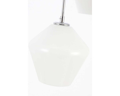 Elegant Pendant Light - Chrome, 3 Bubls (LD2259C)