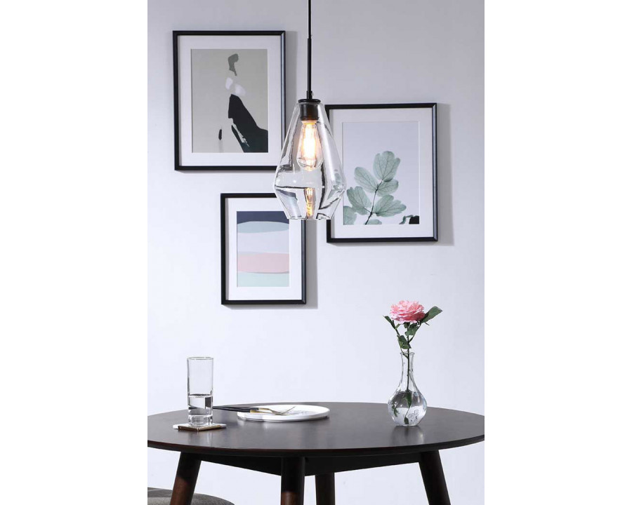 Elegant Pendant Light - Black (LD2260BK)