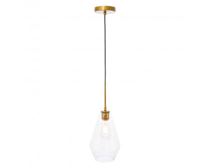 Elegant Pendant Light - Brass (LD2260BR)