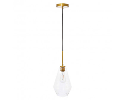 Elegant Pendant Light - Brass (LD2260BR)