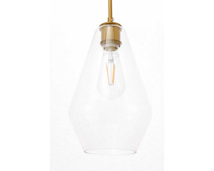 Elegant Pendant Light - Brass (LD2260BR)