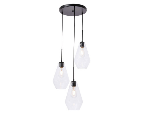 Elegant Pendant Light - Black (LD2262BK)