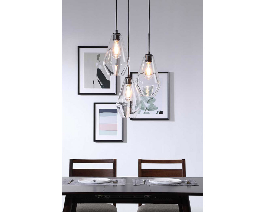 Elegant Pendant Light - Black (LD2262BK)