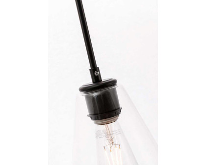 Elegant Pendant Light - Black (LD2262BK)