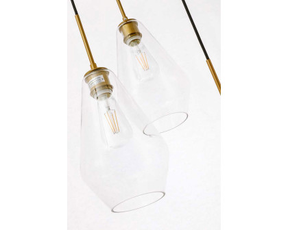 Elegant Pendant Light - Brass (LD2262BR)