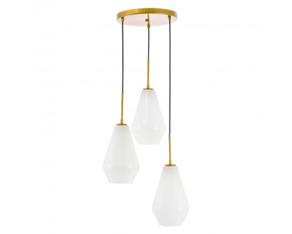 Elegant Pendant Light - Brass (LD2263BR)