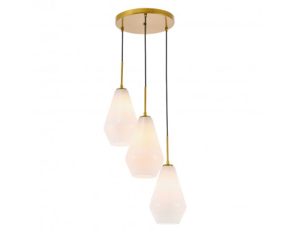 Elegant Pendant Light - Brass (LD2263BR)