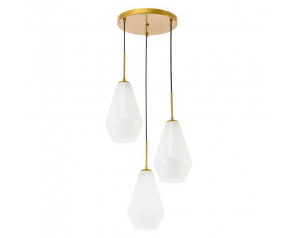 Elegant Pendant Light - Brass (LD2263BR)