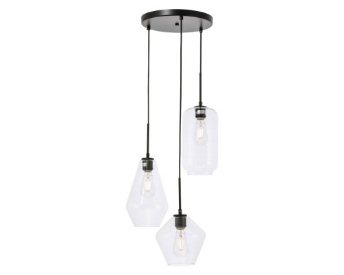 Elegant Pendant Light - Black (LD2268BK)