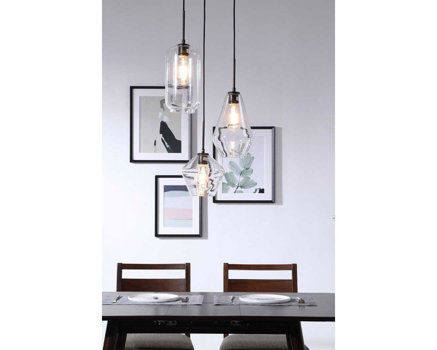 Elegant Pendant Light - Black (LD2268BK)