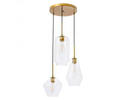 Elegant Pendant Light - Brass (LD2268BR)