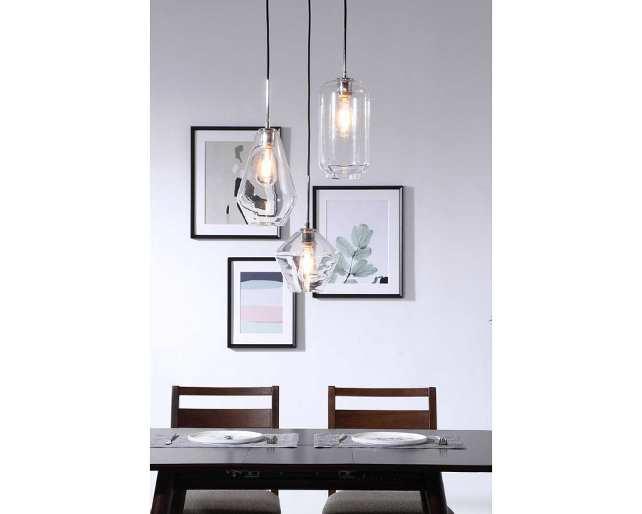 Elegant Pendant Light - Chrome (LD2268C)