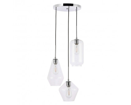 Elegant Pendant Light - Chrome (LD2268C)