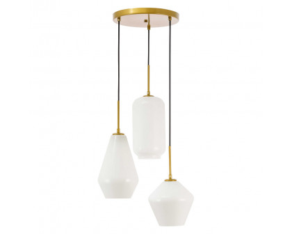 Elegant Pendant Light - Brass (LD2269BR)