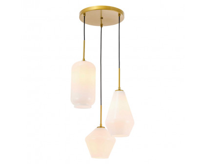 Elegant Pendant Light - Brass (LD2269BR)