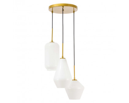 Elegant Pendant Light - Brass (LD2269BR)