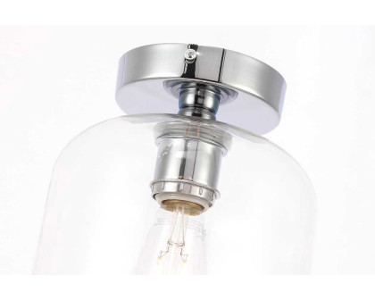 Elegant Flush Mount Light - Chrome (LD2270C)