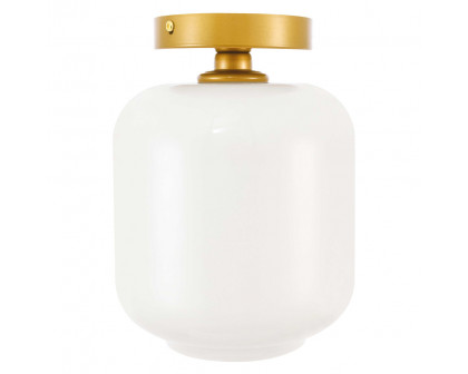 Elegant Flush Mount Light - Brass (LD2271BR)