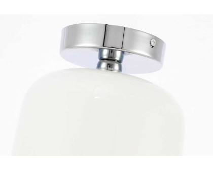 Elegant Flush Mount Light - Chrome (LD2271C)