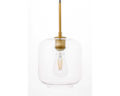 Elegant Pendant Light - Brass (LD2272BR)