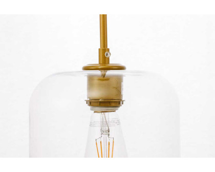 Elegant Pendant Light - Brass (LD2272BR)